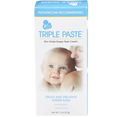 Triple Paste Zinc Oxide Diaper Rash Cream - 2 oz 