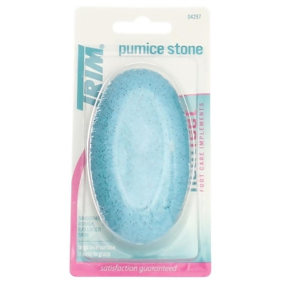 Trim Large Blue Oval Pumice Stone - 1 ea. 