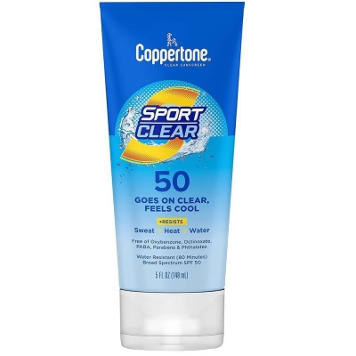 Coppertone Sport Clear Sunscreen SPF 50 - 5 oz 