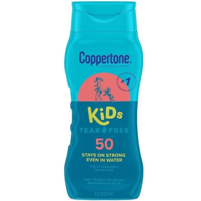 Coppertone SPF 50 Kids Tear Free Sunscreen Lotion - 8 oz 