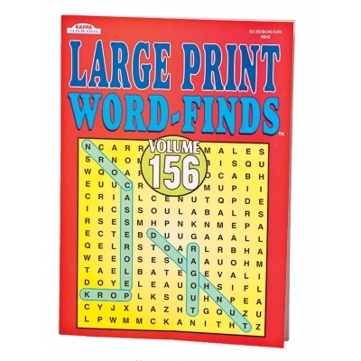 Large Print Word Find Book - 1 ct 
