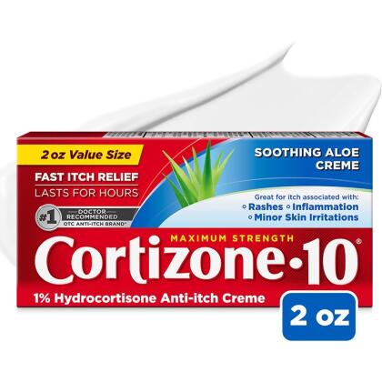 Cortizone-10 Maximum Strength Anti-Itch Cream with Aloe - 2 oz 
