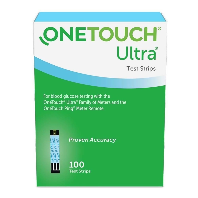 One Touch Ultra, Blue, Test Strips 100 strips from The Online