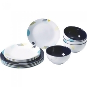 Seasons Midday 12 Piece Plates And Bowls Dining Set Seasons Midday 12 Piece Plates And Bowls Dining Set