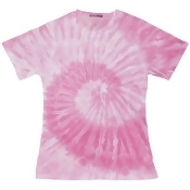 Colortone Womens/Ladies Short Sleeve Spider Tie Dye T-Shirt Colortone Womens/Ladies Short Sleeve Spider Tie Dye T-Shirt