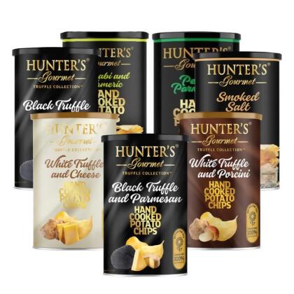 免運!【Hunters Gourmet】亨特手工洋芋片150g 150g/罐 (12罐,每罐123.1元) 