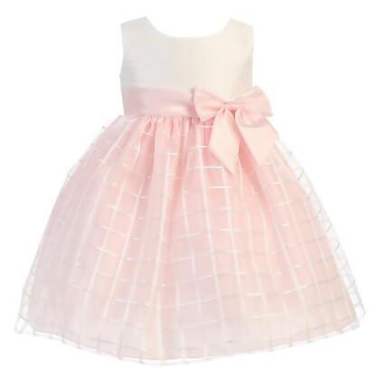 girls pink easter dress