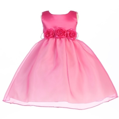 baby girl fuchsia dress