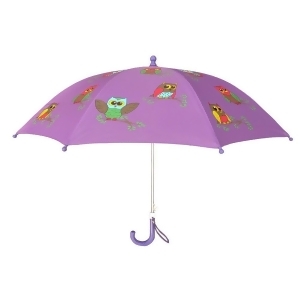 Purple Owls Girls Umbrella - All