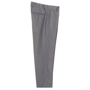 Big Boys Gray Flat Front Formal Special Occasion Dress Pants 8-18 - 12