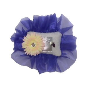 Suzannes Purple Fairy Ring Bearer Pillow - All