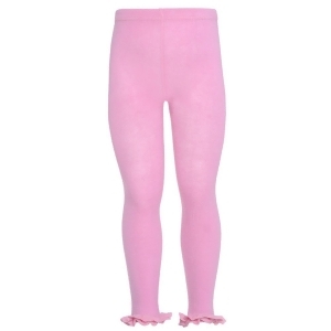 Kellys Kids Pink Cotton Nylon Spandex Tights Little Girl Xxs-l - XXSmall (6-18M)