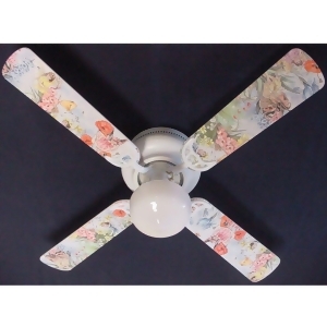 Magical Fairies Print Blades 42in Ceiling Fan Light Kit - All
