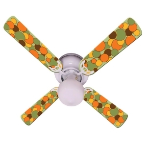 Kids Ceiling Fans with Polka Dots - All