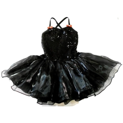 little girl black sequin dress