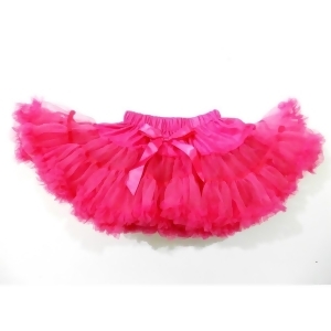 Hot Pink Chiffon Petti Tutu Skirt Girls S-xl - 2-4T