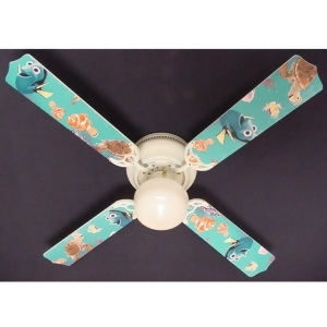 Disney's Nemo and Friends Print Blades 42in Ceiling Fan Light Kit - All