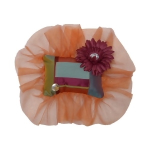Suzannes Orange Fairy Ring Bearer Pillow - All