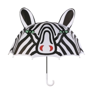 Kidorable Unisex White Child Size Lightweight Zebra Umbrella - All