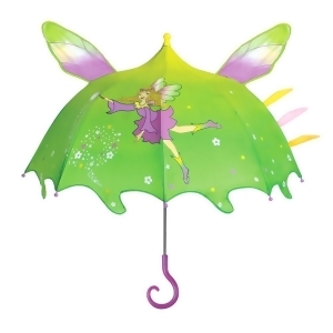 Kidorable Girls Green Child Size Lightweight Ears Fairy Umbrella - All