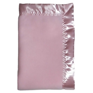 Raindrops Baby Girls Fleece Crib Blanket Pink 36 X 52 - All