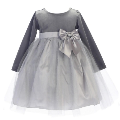 Silver Dresses for Little Girls