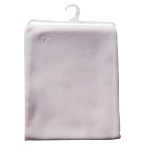 Bambini Baby Girls Pink Solid Color Pastel Soft Polar Fleece Blanket - All
