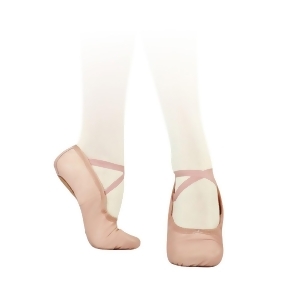Sansha Adult Pink Leather Split-Sole Pro 1 Ballet Shoes Size Range M-w Womens 3-20 - Womens 8