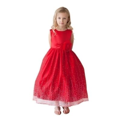 Red and White Bridesmaid Dresses