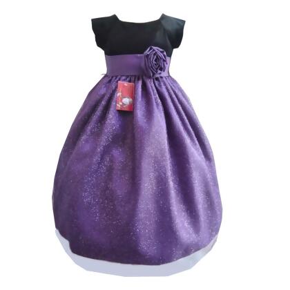 purple occasion dress