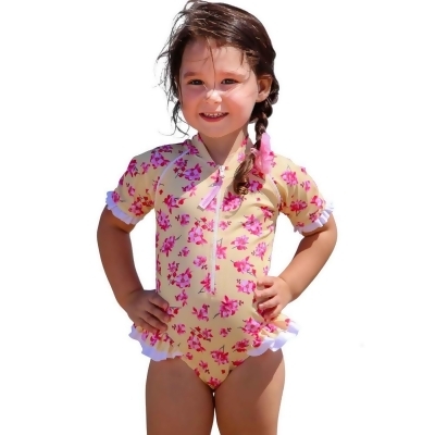 girls frill swimsuit