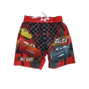 Disney Little Boys Red Cars Swim Shorts 4-7 - 5/6
