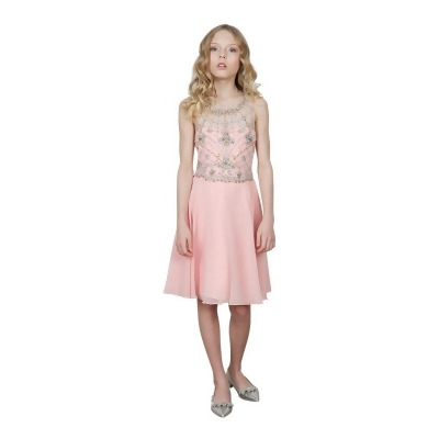 Short Blush Bridesmaid Dresses