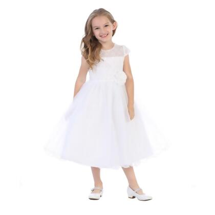 white junior bridesmaid dresses
