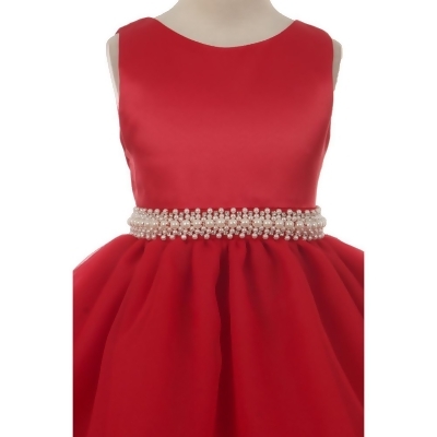 Red Organza Dress