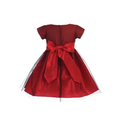 lito baby girls red jacquard crystal tulle short sleeve christmas dress 3 24m from sophias style at shopcom - Girls Red Christmas Dress lito baby girls red jacquard crystal tulle short sleeve christmas dress 3 24m from sophias style at shopcom - Girls Red Christmas Dress