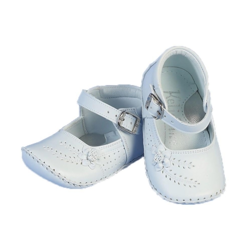 baby girl christening shoes white
