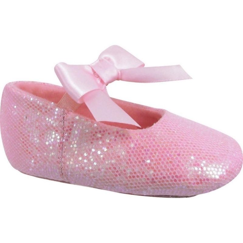 pink glitter ballet shoes