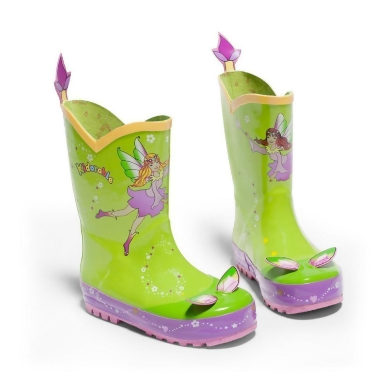 girls rubber rain boots
