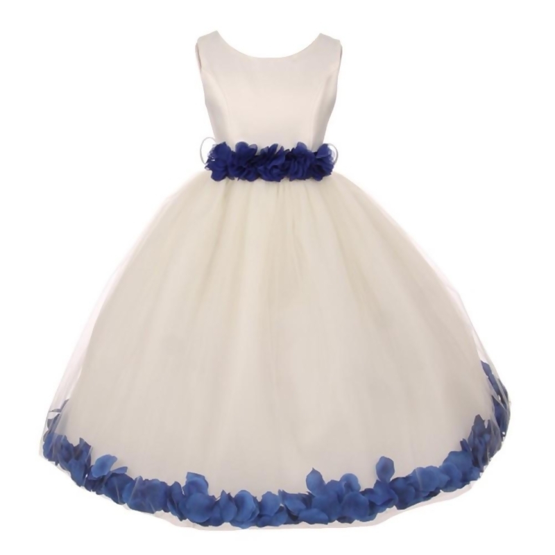royal blue jr bridesmaid dresses