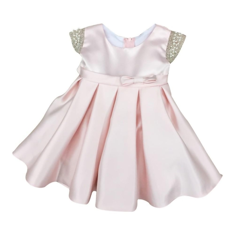 baby girl blush dress