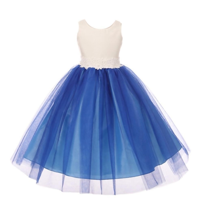 royal blue jr bridesmaid dresses