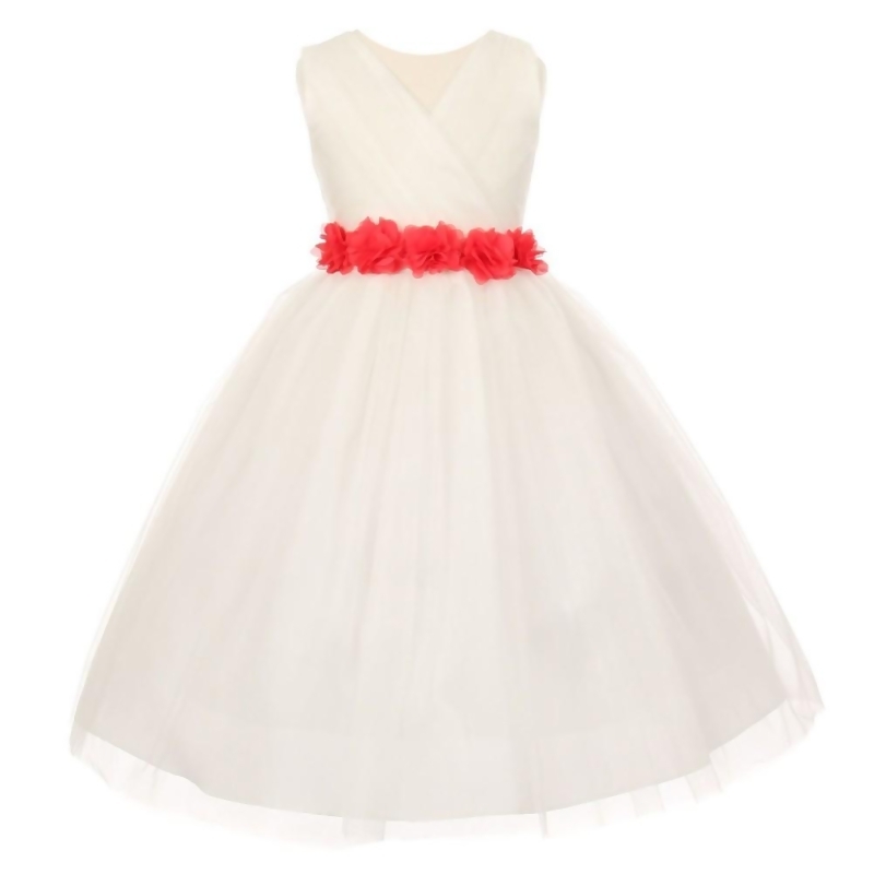 ivory little girl dress