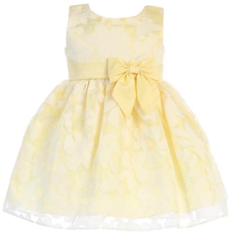 little girl yellow easter dresses