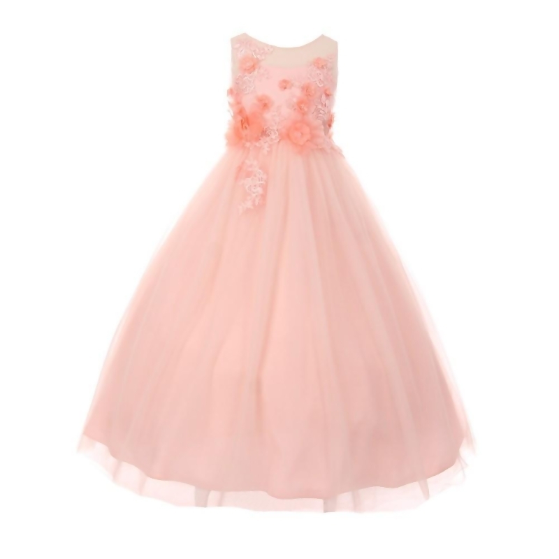 blush pink junior bridesmaid dresses