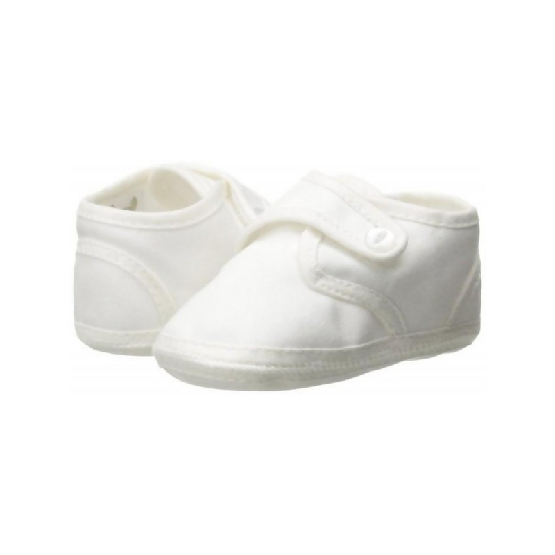 white cotton shoes