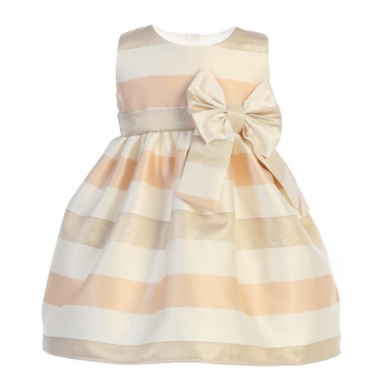 peach gown for kids