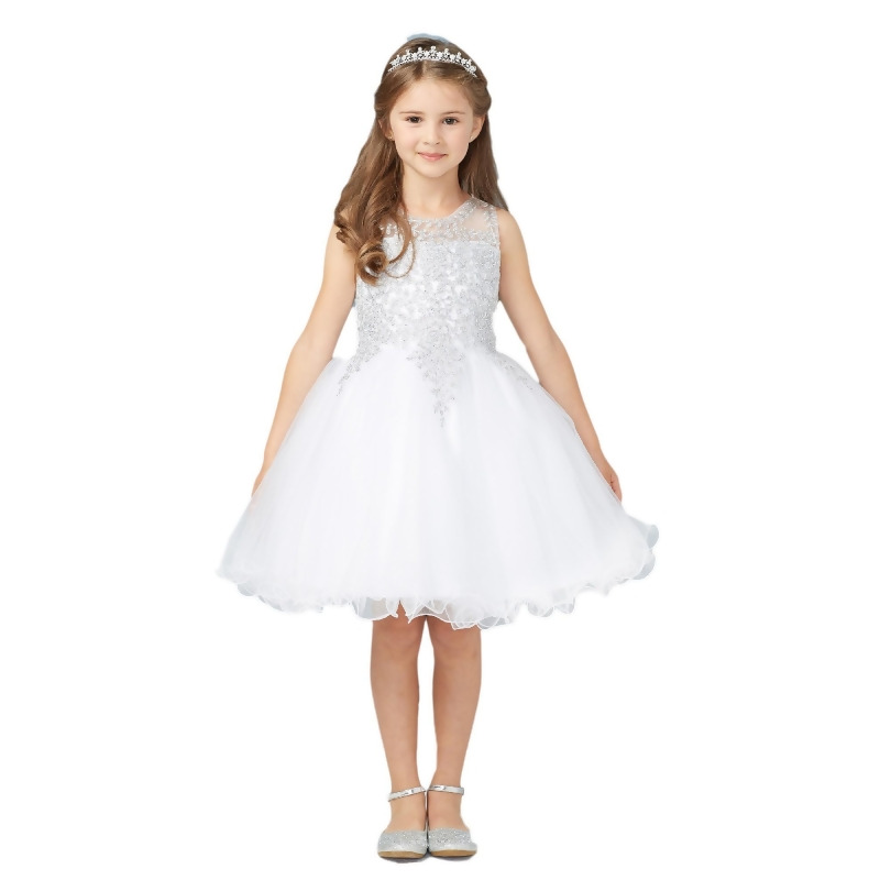 girls white easter dress