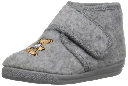 Kids Cienta Boys Ean Fabric Slip On Bootie Slippers 