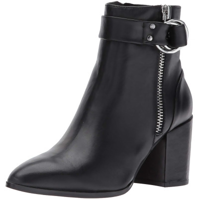 steve madden black buckle boots